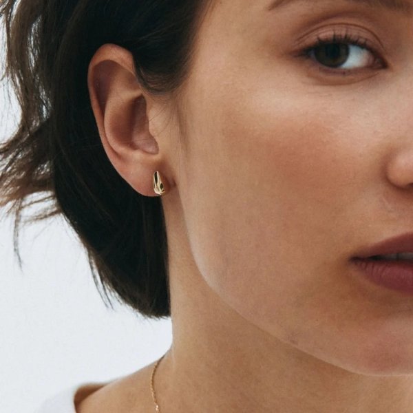 Edblad - Örhängen Crystalite Studs Guld
