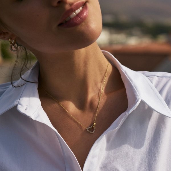 Edblad - Örhängen Eternal Heart Guld