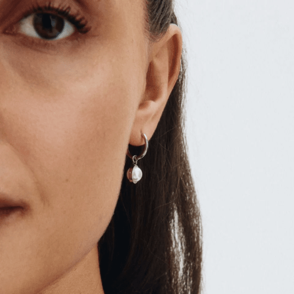 Edblad - Örhängen Gabrielle Hoops S Stål