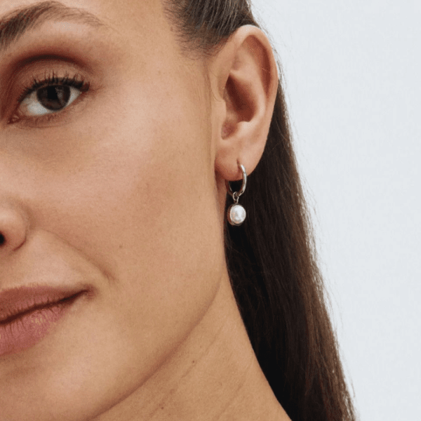 Edblad - Örhängen Gabrielle Hoops S Stål