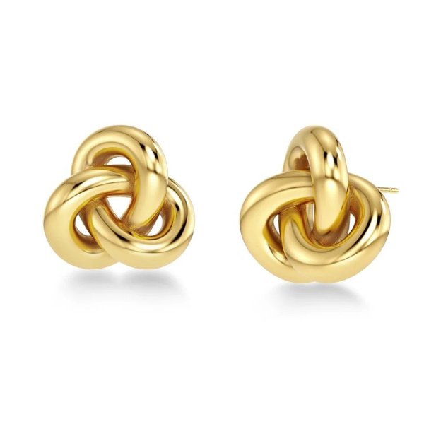 Edblad - Örhängen Infinity Knot L Guld