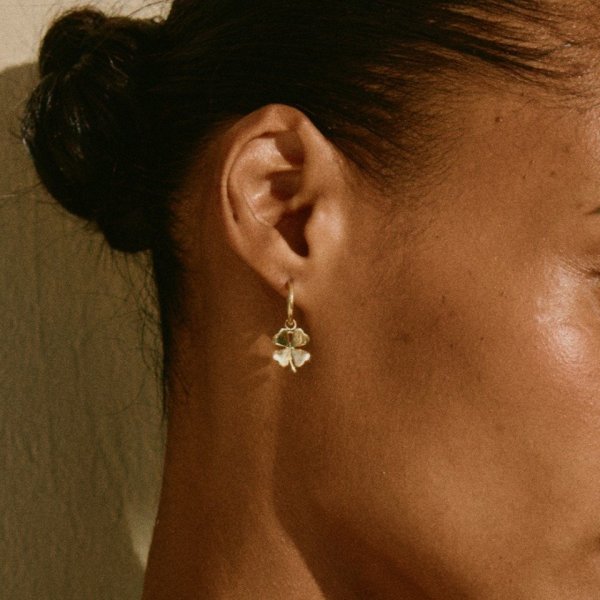 Edblad - Örhängen Lucky Hoops Guld