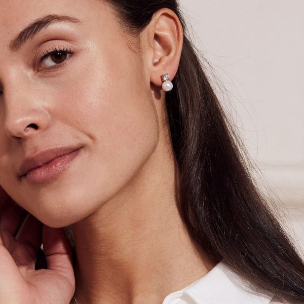 Edblad - Örhängen Luna Studs L Guld