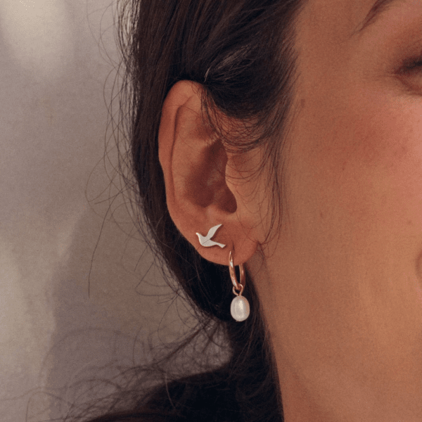 Edblad - Örhängen Perla Hoops Guld