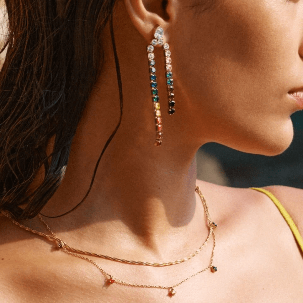 Edblad - Örhängen Rainbow Progress Guld