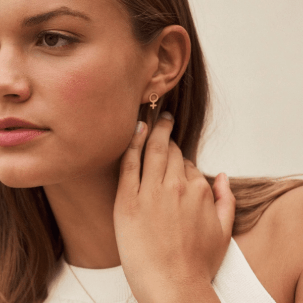 Edblad - Örhängen Venus Plain Guld