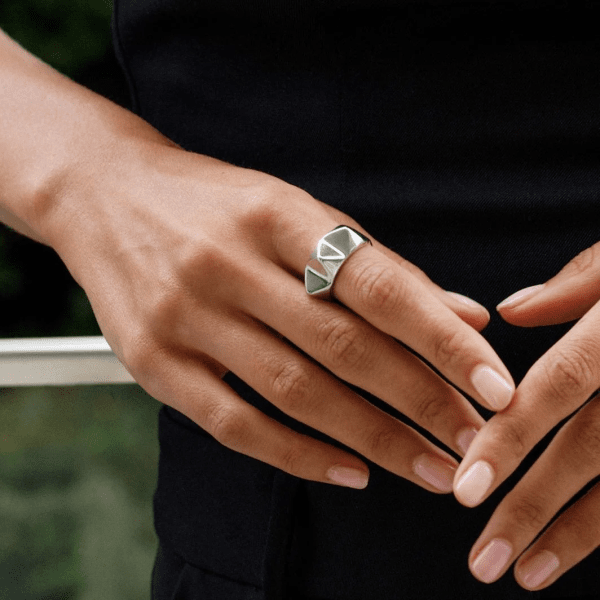 Edblad - Ring Peak Rivet Stål