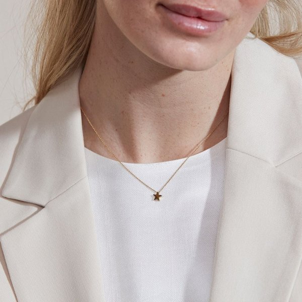 Edblad - Halsband Sirius Plain Guld