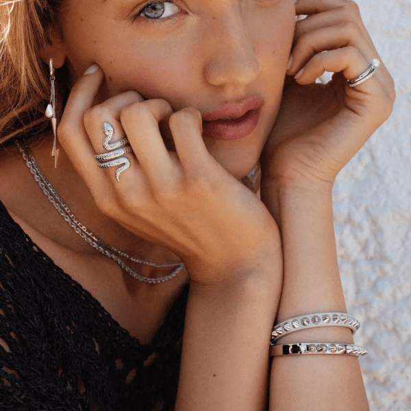 Edblad - Örhängen Peak Hoops Multi Stål