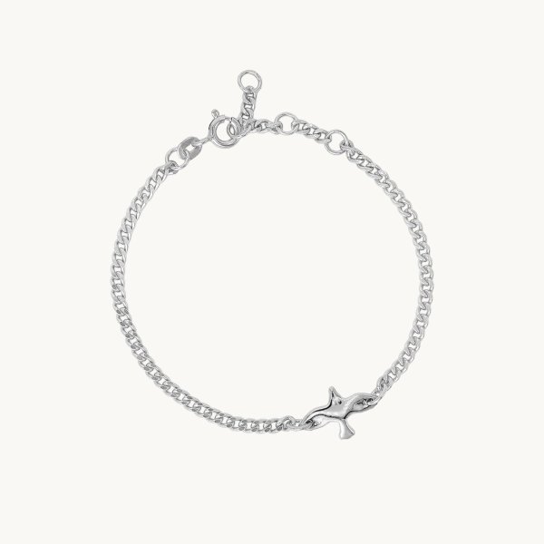Emma Israelsson - Armband Mini Organic Dove Silver