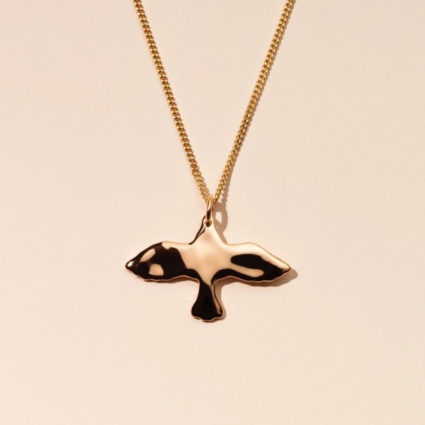 Emma Israelsson - Halsband Dove Organic Liten Golden