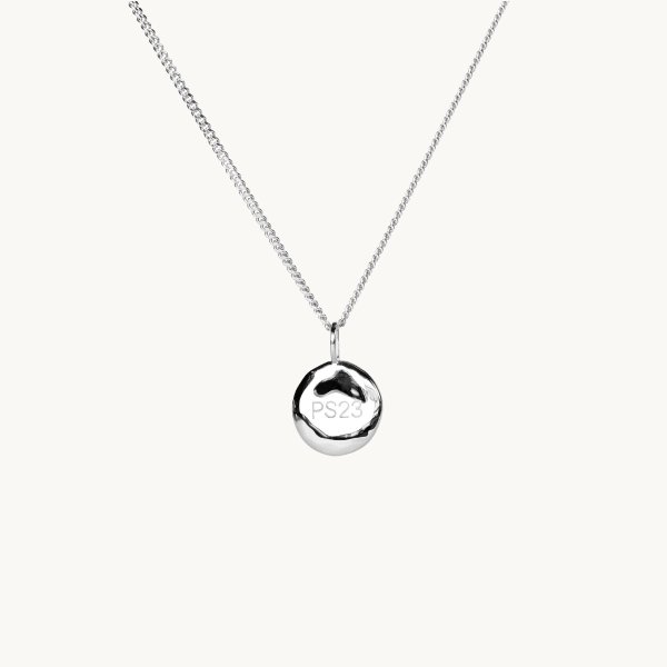 Emma Israelsson - Halsband PS23 Organic Kort Silver