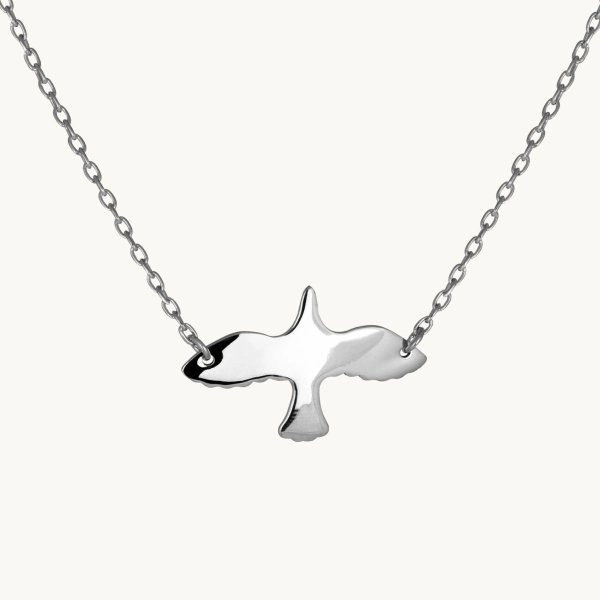 Emma Israelsson - Halsband Dove Stor Silver