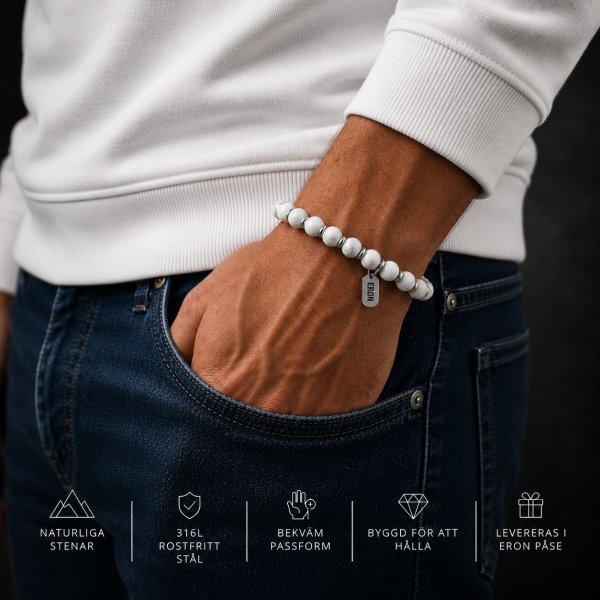 Eron - Armband Anders Elastic Arctic Steel