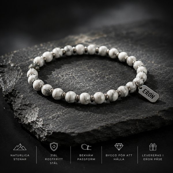 Eron - Armband Anders Elastic Arctic Steel