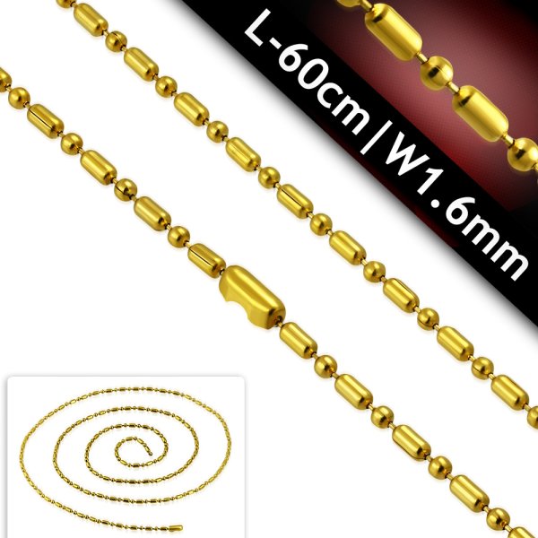 Eron - Halsband Urban Guld