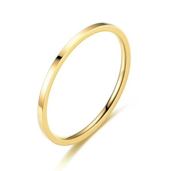 Eron - Ring 0,2 Rak Guld