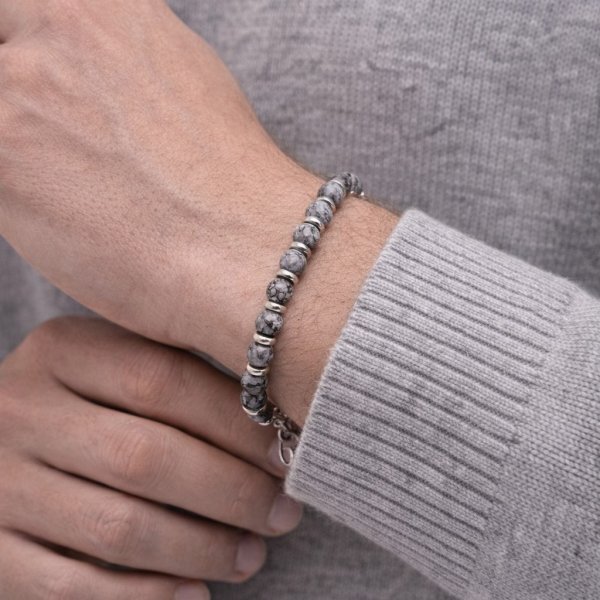 Eron - Armband Anders 0,6 Grå Network