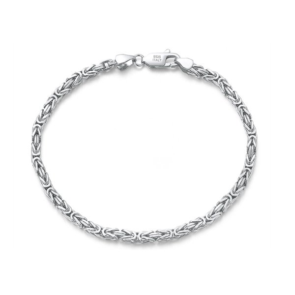 Highnose 925 - Armband De Plata 0,3 Silver