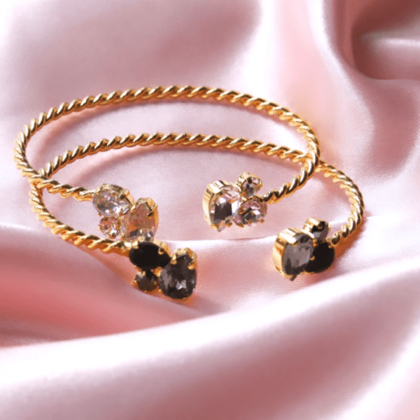 Caroline Svedbom - Armband Alisia Guld Svart