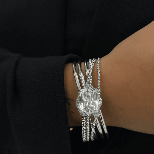Ioaku - Armband The Icon Edit Cuff Silver