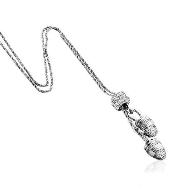 Ioaku - Halsband Liberté Silver