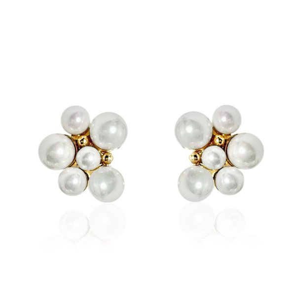 Ioaku - Örhängen Berry Pearl Stud Guld