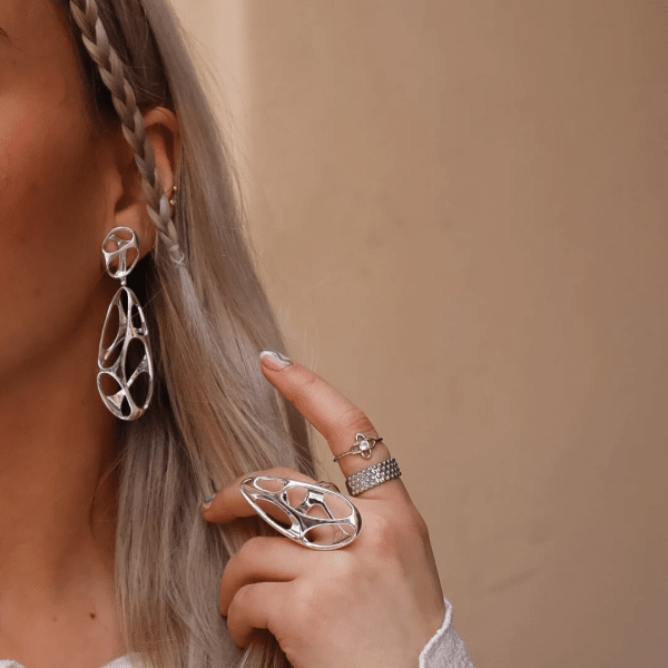 Ioaku - Örhängen Epyc Guld