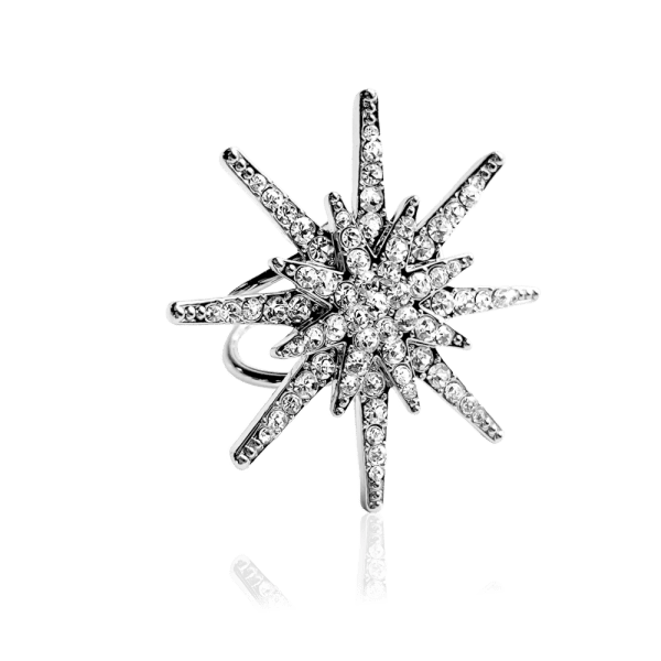 Ioaku - Ring Alfa Star Silver