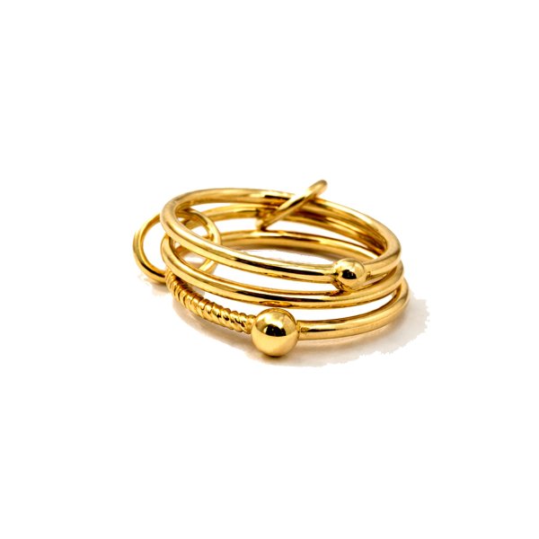 Ioaku - Ring Berry Studio Guld 