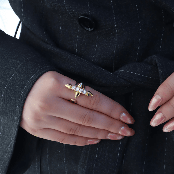 Ioaku - Ring Eternal Cross Silver