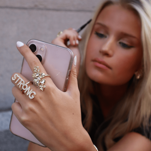 Ioaku - Ring La Fleur Multi Guld Izabella Limited Edition Stål