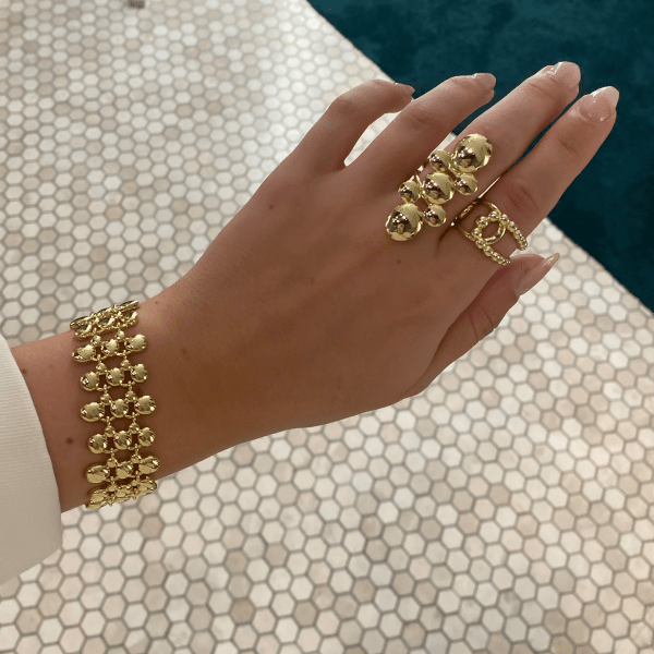 Ioaku - Ring Opal Guld