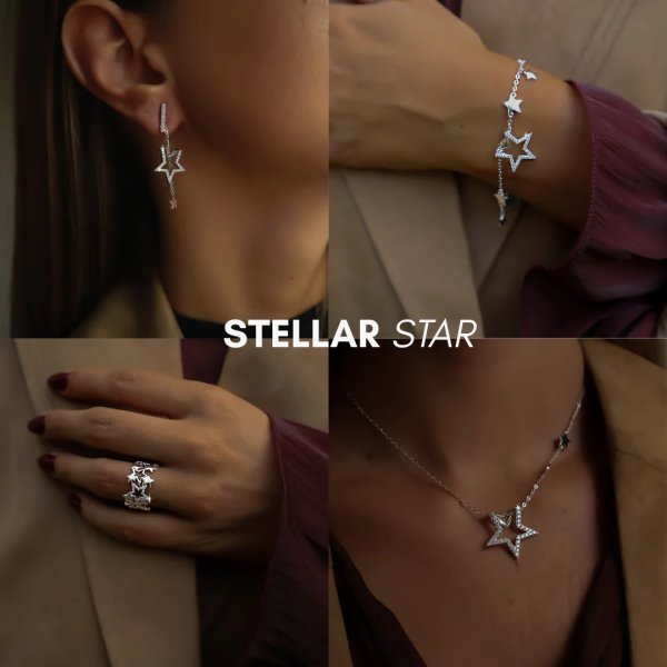 Ioaku Adventskalender 2025 - Nordic Stellar Star Silver