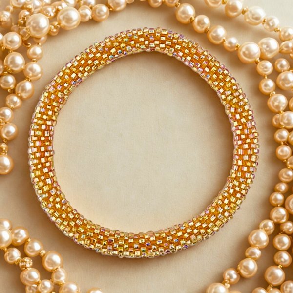 Joli Trois - Armband 3-pack Golden Mirage