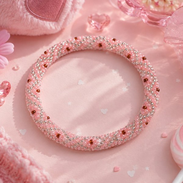 Joli Trois - Armband Pink Cotton Candy