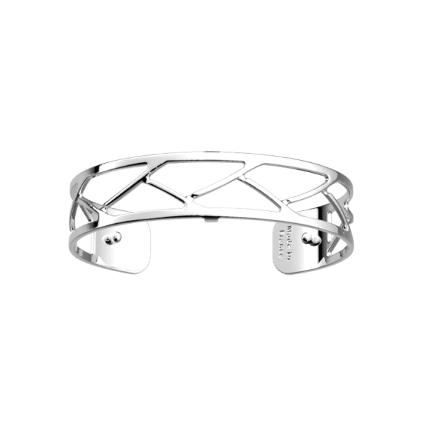 Les Georgettes - Armband 14 Tresse Silver