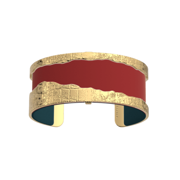 Les Georgettes - Armband 25 Caiman Guld