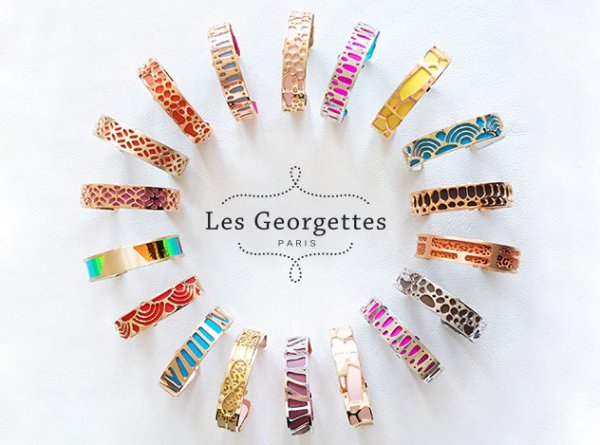 Les Georgettes - Armband 25 Perroquet Guld