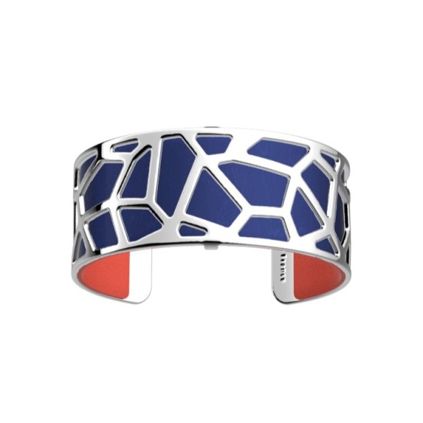 Les Georgettes - Band Till Armband Coral / Navy