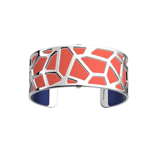 Les Georgettes - Band Till Armband Coral / Navy