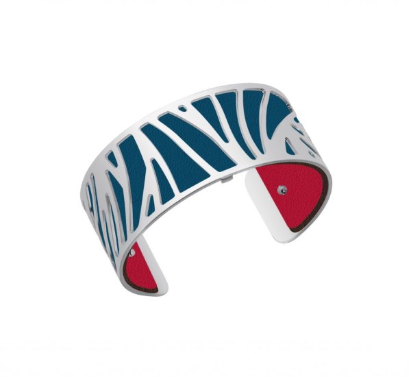 Les Georgettes - Band Till Armband Petrol / Hallon