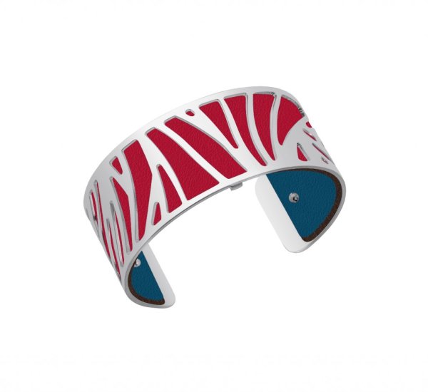 Les Georgettes - Band Till Armband Petrol / Hallon