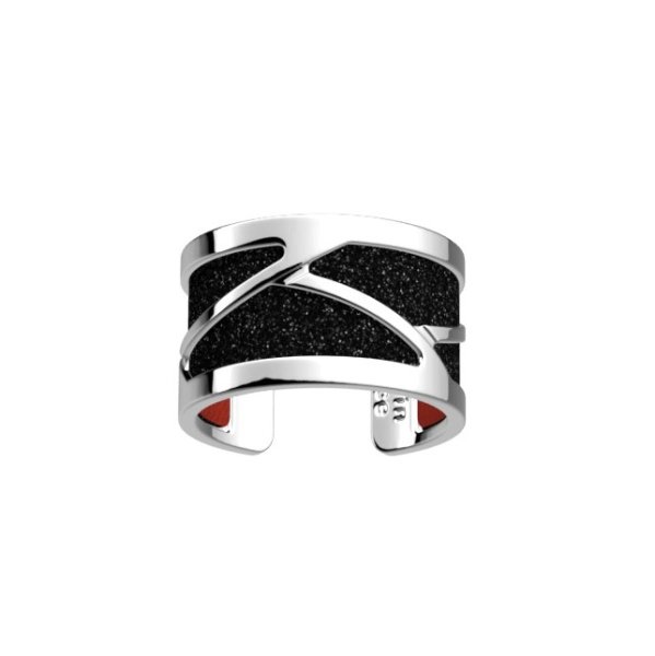 Les Georgettes - Band Till Ring 10 Svart Glitter / Röd