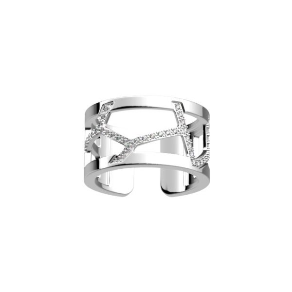 Les Georgettes - Ring 1,2 Girafe Silver CZ