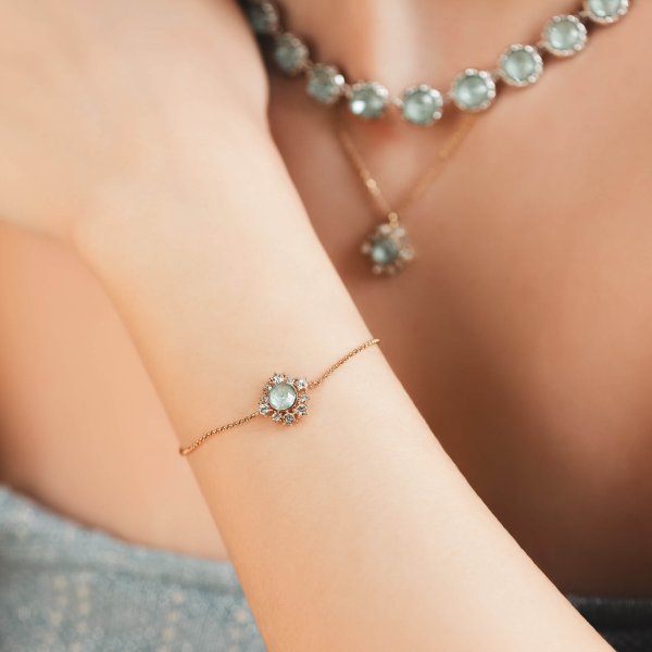 Lily and Rose - Armband Emily Guld Agave