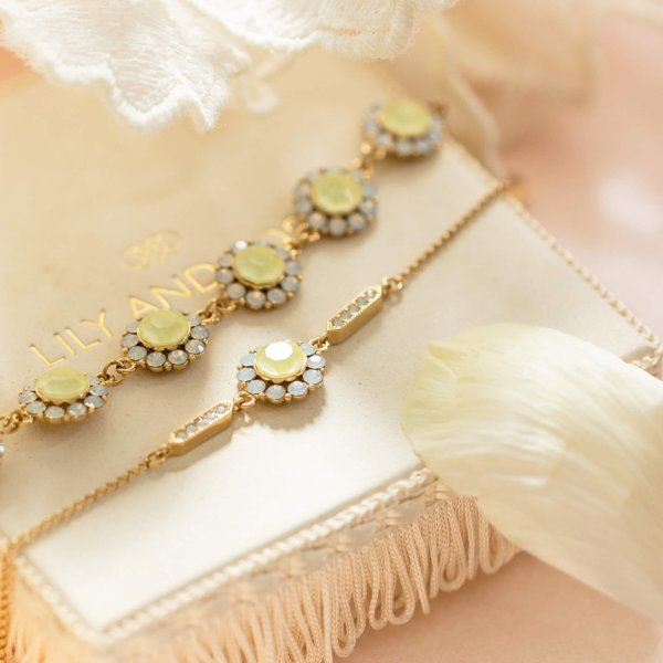 Lily and Rose - Armband Miss Sofia Guld Lemon