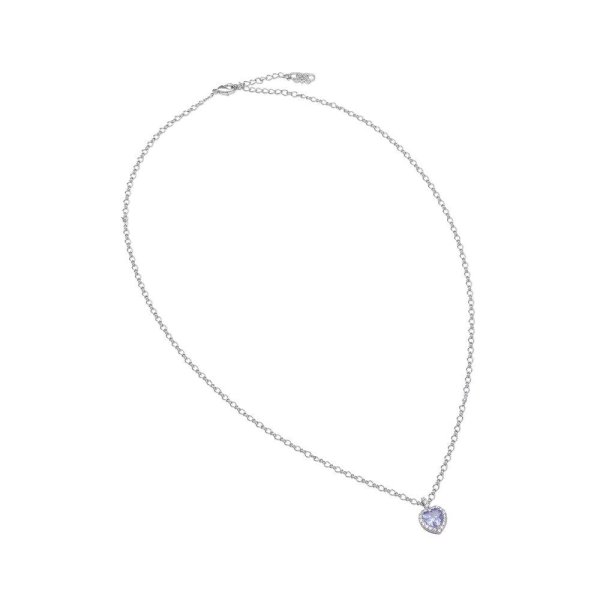 Lily and Rose - Halsband Delphine Silver Lavender