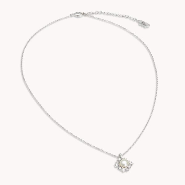Lily and Rose - Halsband Emily Silver Ivory