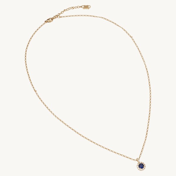 Lily and Rose - Halsband Laurie Guld Sapphire